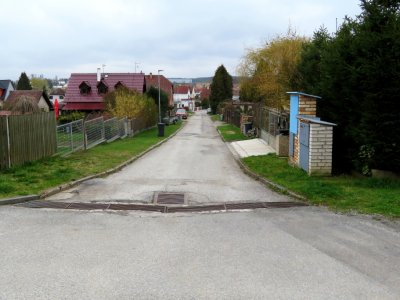 Konec ulice Voborská